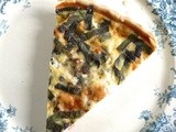 Quiche met bleu d'Auvergne