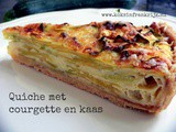 Quiche met courgette