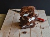 Brownies al brandy con ricotta