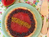 Crostata al gelo di anguria