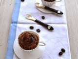 Cupcake al caffè con mousse al cioccolato
