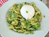 Orecchiette con cime di rapa e burrata