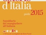 Osterie d'Italia guida 2015