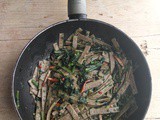 Pizzoccheri con broccoletti e speck