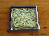 Quiche di brisée con ricotta salata e zucchine