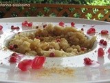 Risotto al melograno per intolleranti al nichel