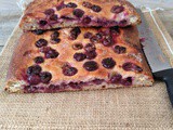 Schiacciata con l'uva fragola