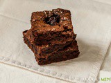 Brownies alle ciliegie senza latticini e senza glutine