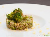 Farro con broccoli, pinoli e zenzero dello chef Roberto Cuculo