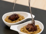 Polpette al cacao e timo per una cena romantica