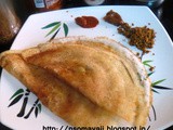 Ash Gourd Raw Rice Dosa