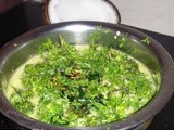 Basale & Dil Leaves Kootu /Curry