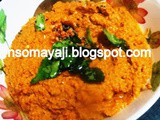 Bottle Gourd Peel - Horse Gram and Mango Chutney