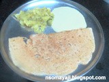 Bread and Rava Dosa