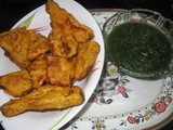 Bread Pakoda & Dahi Pakoda