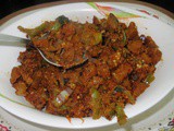 Brinjal - Capsicum Fry