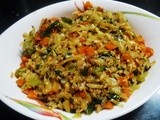 Cabbage, Carrot & Capsicum Palya