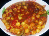 Capsicum - Tomato Channa