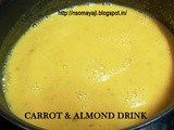 Carrot & Badam Drink