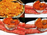 Carrot - Jaggery Halwa