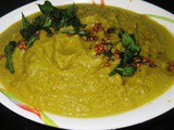 Carrots-Ridge Gourd Chutney