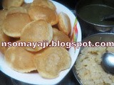 Chiroti Rava Pani Poori & Spicy Chutney