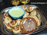 Coconut Guli Appa / Pan Dosa