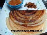 Crispy Dosa (with watermelon rinds)