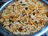 Crispy Mandakki (Murmure) Kadle Puri