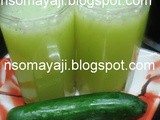 Cucumber - Kamakasturi Coolant ( Cucumber Juice)