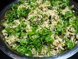 Dil leaves Coconut Rice
