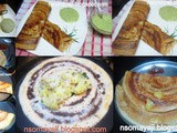 Foxtail Millet & Mixed dal Dosas