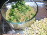 Fresh Cow Peas Spicy Curry. / ಹಸಿ ಹುಳಿ