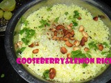 Goose berry - Lemon Rice