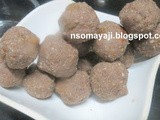 Huri Hittu - Jaggery Unde /Laadu / Laddu