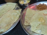 Jaggery - Cucumber Neer Dosa