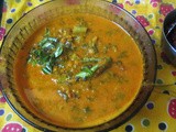Kempu Harive Gasi / Amaranth Leaves Curry