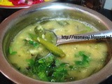Lady Finger & Moong dal curry