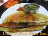 Little Millet & Whole Moong Dosa