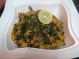 Methi Aloo Dry Curry