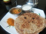 Mixed Flour Onion Parata