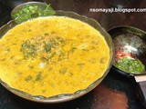 Mooli and Mixed leaves Curry