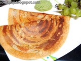 Navane /Foxtail Millet Crispy Dosa