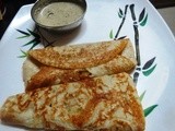 Navane Urid - Masala Dosa