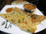 Onion Rava -Wheat Crispy Dosa