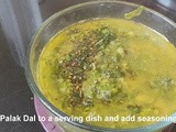 Palak - Gongura Dal