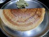 Protein Rich Adai Ghee Roast & Ghee Masala Dosa