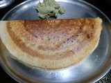 Protein Rich Adai Ghee Roast & Ghee Masala Dosa