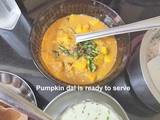 Pumpkin Dal