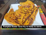 Pumpkin Flower Tava Fry